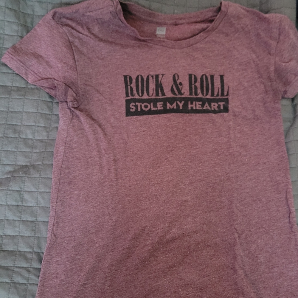 Burgundy t-shirt